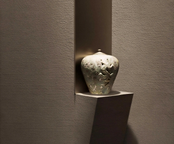 Wabi-sabi Style Clay Pot-ID:388767008