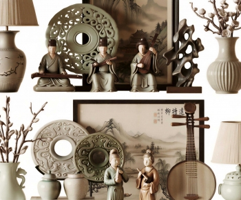 New Chinese Style Decorative Set-ID:851506956
