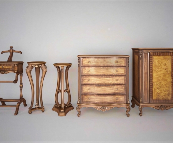 European Style Side Cabinet-ID:413862947