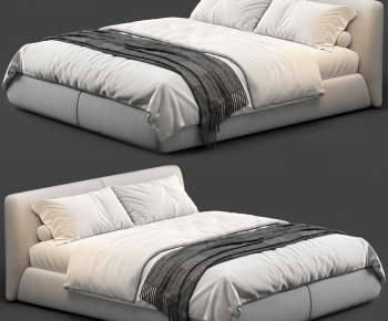 Modern Double Bed-ID:726475004