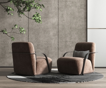 Modern Single Sofa-ID:990093957