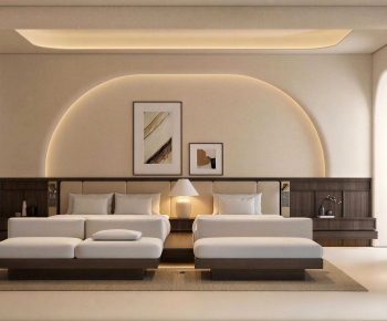 Wabi-sabi Style Guest Room-ID:472409723