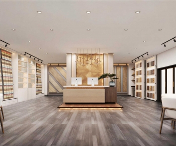 Modern Exhibition Hall-ID:380867009
