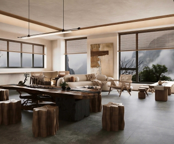 Wabi-sabi Style Tea House-ID:775259973