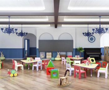Modern Children's Room Activity Room-ID:263946068