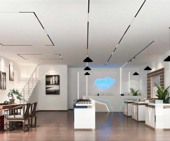 Modern Exhibition Hall-ID:155873067