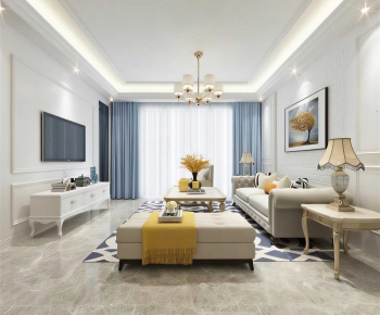 American Style A Living Room-ID:233441114