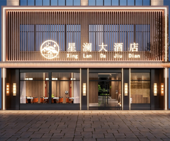 Modern Facade Element-ID:339668993