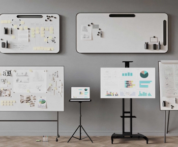 Modern Blackboard/whiteboard-ID:940699635
