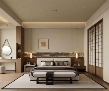 New Chinese Style Bedroom-ID:152261977