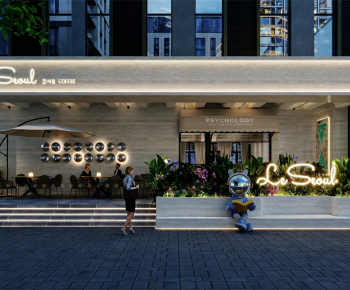 Modern Facade Element-ID:258352997