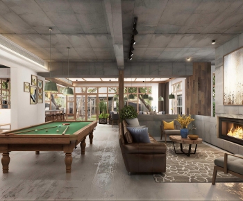 Modern Billiard Room-ID:867249011