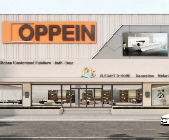 Modern Facade Element-ID:293728116
