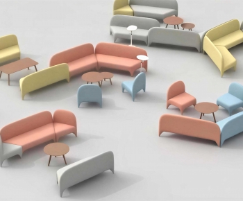 Modern Sofa Combination-ID:858344089