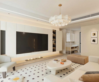 French Style A Living Room-ID:898272041