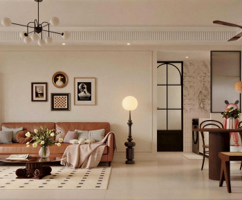 French Style A Living Room-ID:706454049