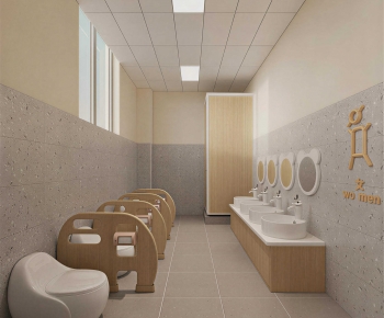 Modern Children's Restroom-ID:144488824