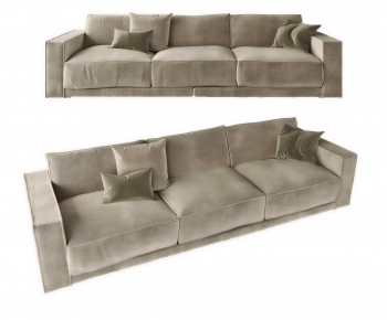 Modern Three-seat Sofa-ID:757427937