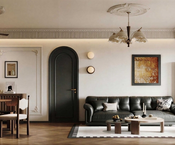 French Style A Living Room-ID:148870997