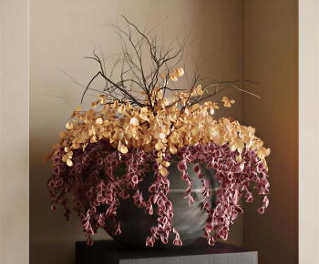 Wabi-sabi Style Flower Arrangement-ID:345518115
