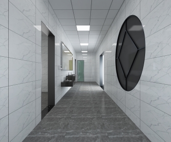 Modern Public Toilet-ID:745310078