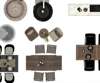 New Chinese Style Dining Table And Chairs-ID:181766992