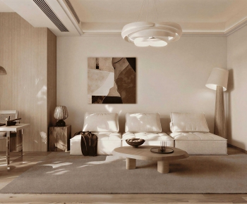 Wabi-sabi Style A Living Room-ID:614880087