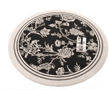 French Style Circular Carpet-ID:101490092