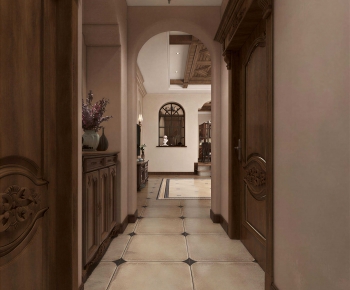 American Style Hallway-ID:477237942