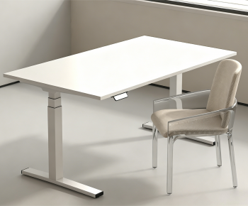 Modern Computer Desk And Chair-ID:955892099
