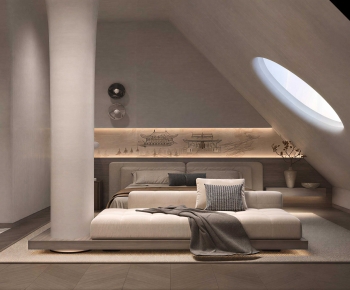 New Chinese Style Bedroom-ID:485277894