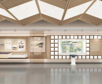 New Chinese Style Exhibition Hall-ID:254894971