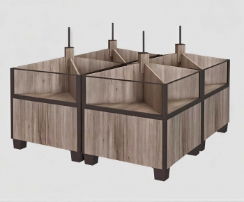 Industrial Style Supermarket Shelf-ID:401858091