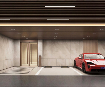 Modern Underground Garage-ID:242472891