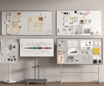 Modern Blackboard/whiteboard-ID:166193013