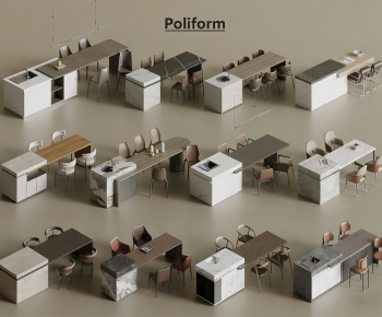 Modern Dining Table And Chairs-ID:231457959