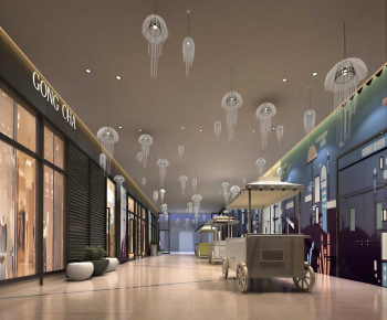 Modern Shopping Mall-ID:487407921