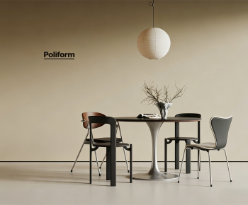 French Style Dining Table And Chairs-ID:585225115
