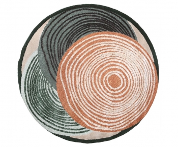 Modern Circular Carpet-ID:487159018