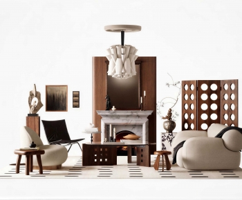 French Style Sofa Combination-ID:838366034