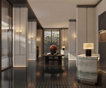 New Chinese Style Real Estate Sales Office-ID:844212068