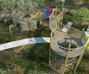 Modern Park Landscape-ID:539448988