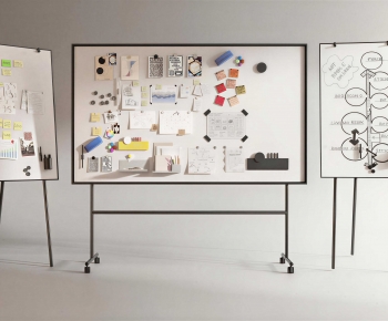 Modern Blackboard/whiteboard-ID:961954127