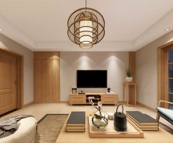 Japanese Style A Living Room-ID:477361928