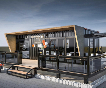 Industrial Style Cafe-ID:254497059