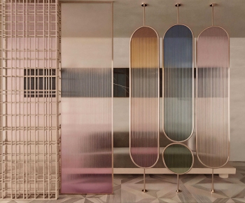 Modern Glass Screen Partition-ID:529834037