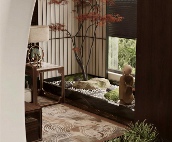 New Chinese Style Plant Landscaping-ID:459029758