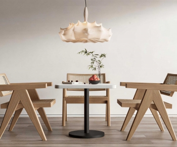 Wabi-sabi Style Leisure Table And Chair-ID:514929064