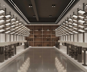 Modern Exhibition Hall-ID:378029111