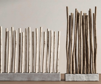 Modern Wooden Screen Partition-ID:261985067